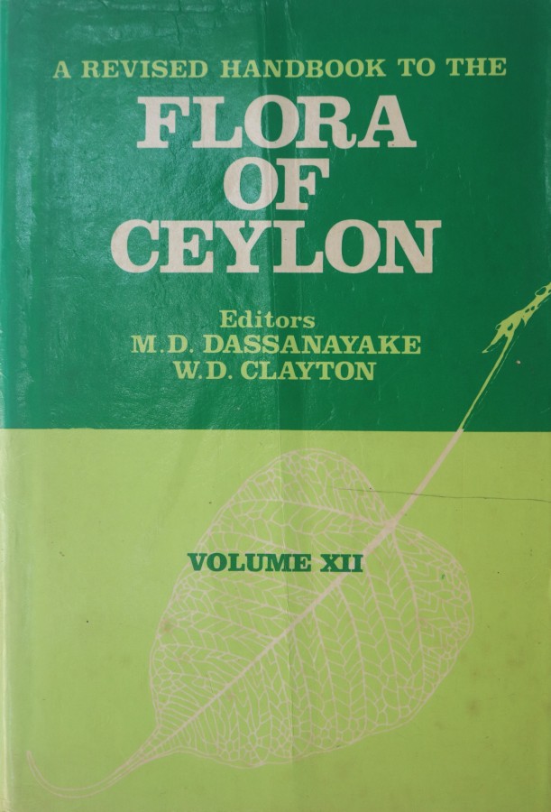 HB32 - A Revised Handbook to the Flora of Ceylon Vol - XII